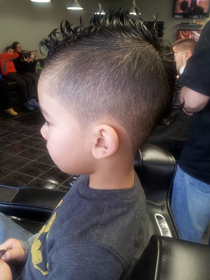 kids fade haircut with mohawk